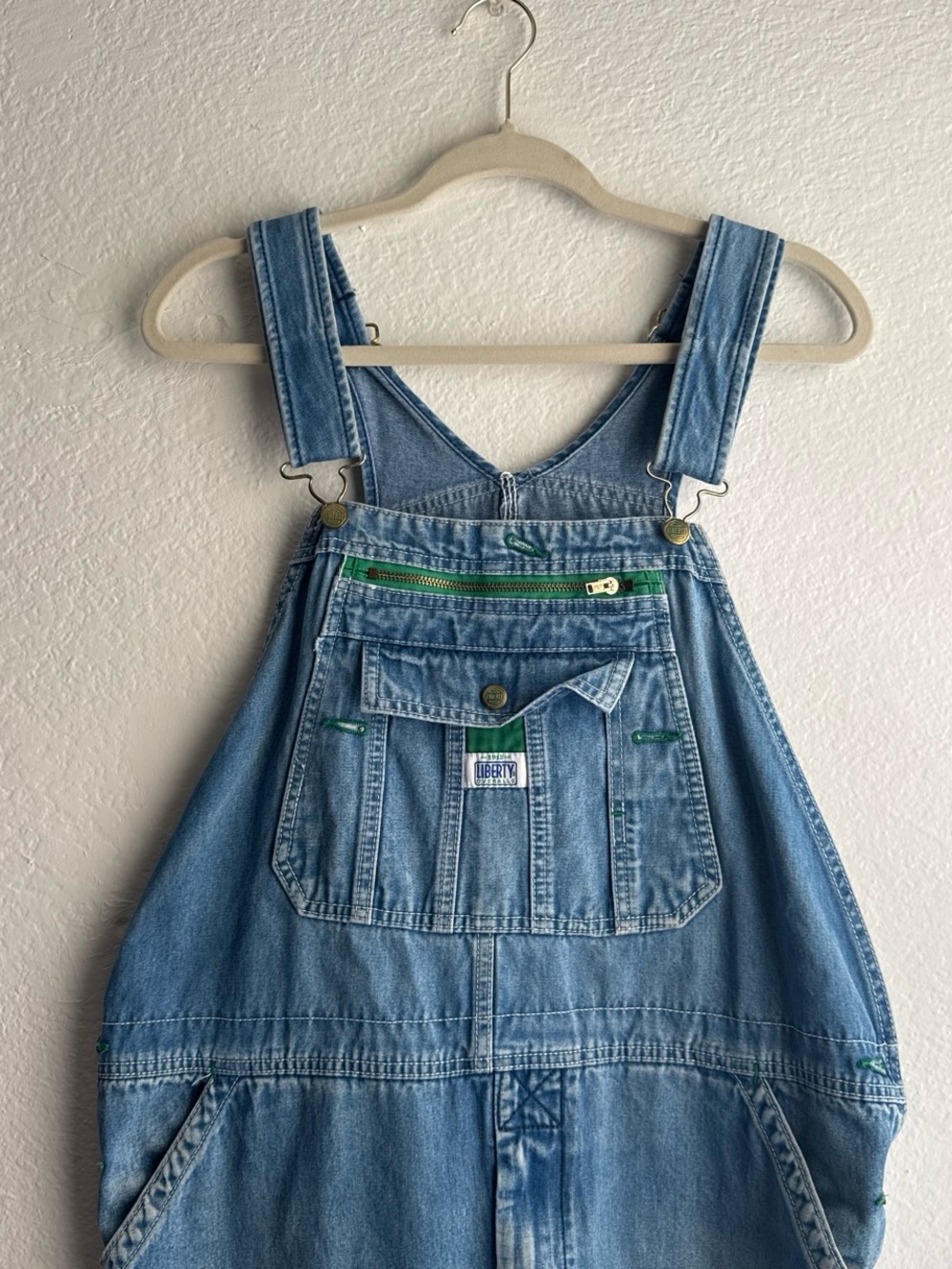 Y2K Liberty Baggy Carpenter Denim Overalls